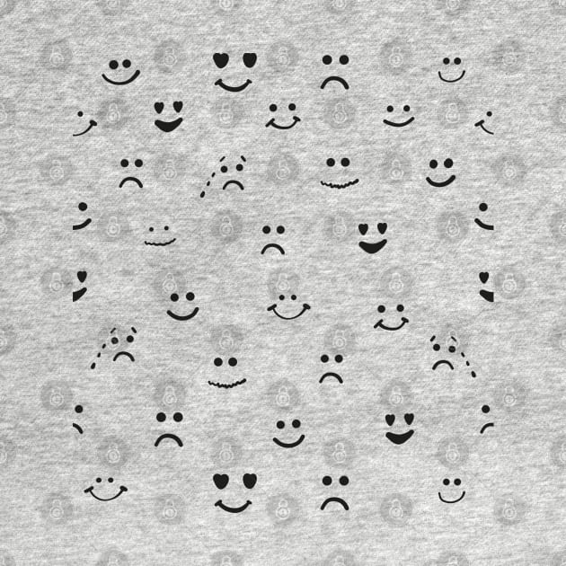 Faces, smiley face, eyes emotion by GULSENGUNEL